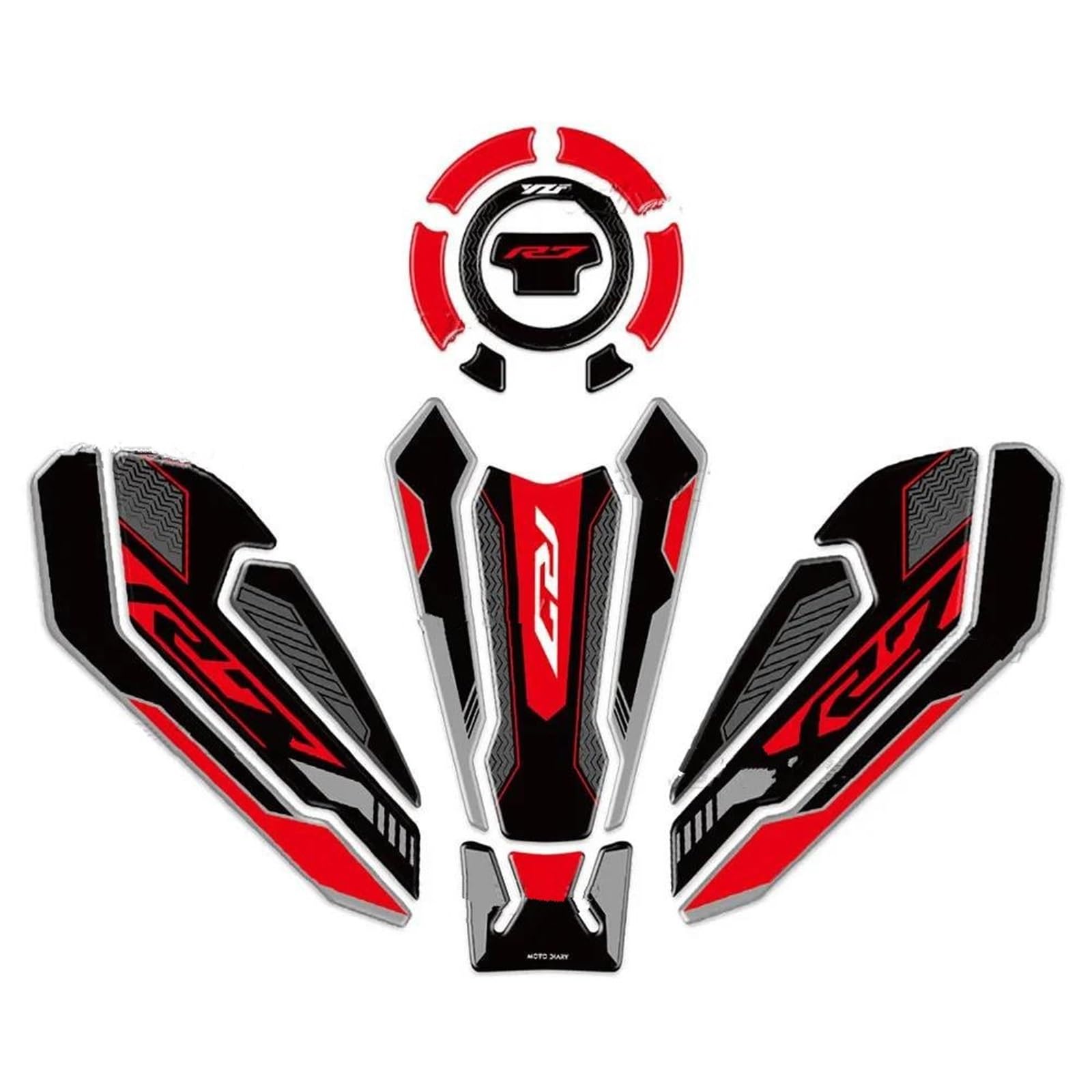 Tank Pad Sticker Motorcycle Fuel Protection Decal for R7 YZF YZFR7 2021-2024 Fairing Sticker