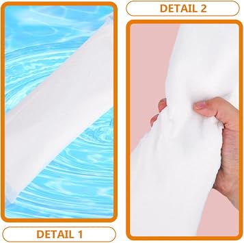 Postnatal Pads Cold Pack Maternity Ice Mat with Multi-Layers Design, Non-Woven Fabric and Crystal Ice for Postpartum Perineum Lateral Incision Cooling and Soothing Relief