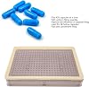 Size 0 Empty Capsule Filling Plate Capsule Filling Plate with Holes Capsule Filler Capsule Holder Empty Capsules Capsule Filling Machine Capsule Filling Aid Empty