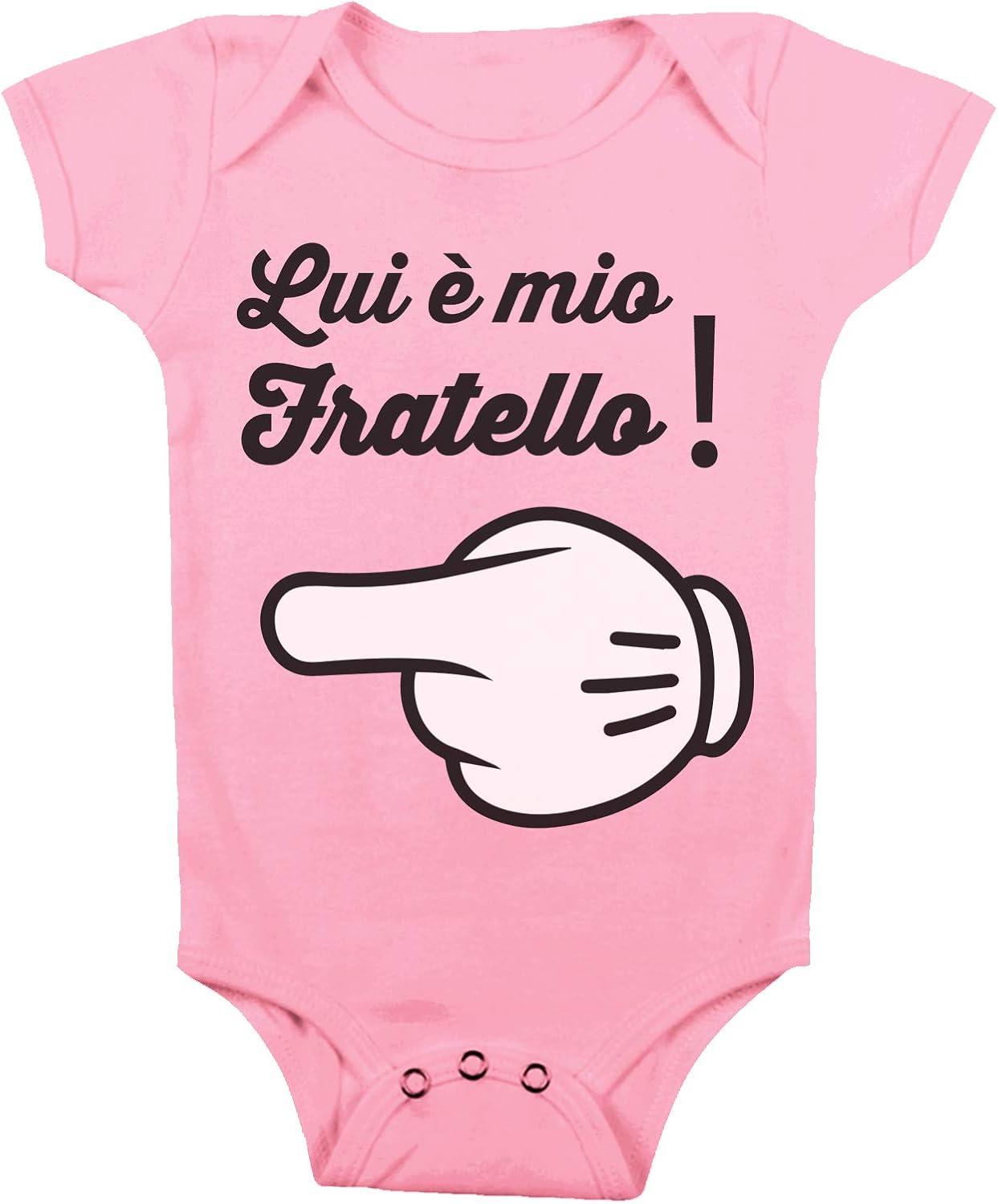Body Neonato 'Sono Figo...lo So!' In Cotone 100%, Manica Corta, Regalo Nascita Divertente