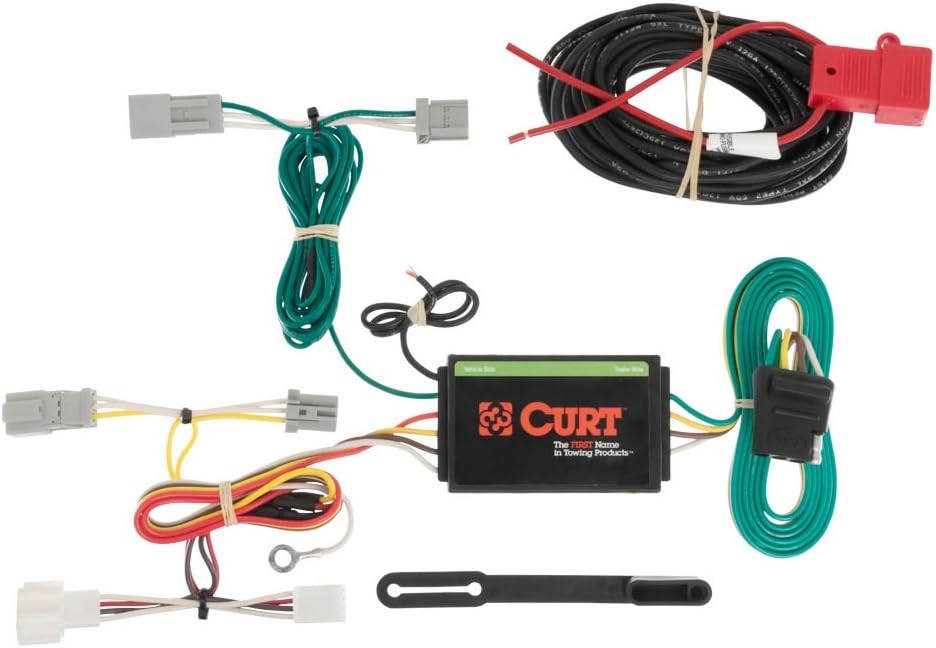 CURT 56173 Vehicle-Side Custom 4-Pin Trailer Wiring Harness
