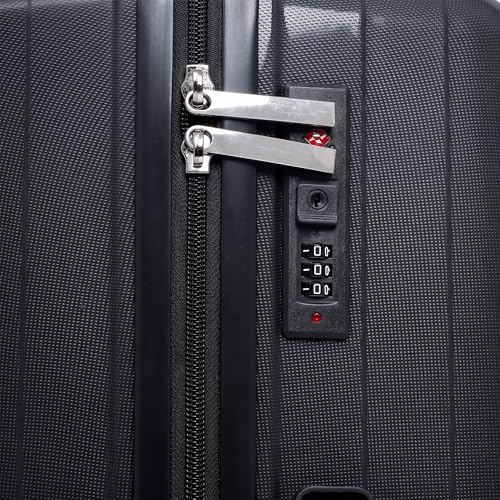 Image of VLITE Airstream Family Set of 3 (S +M+ L) Hard Sided Luggage Trolley Bag for Travel Suitcase with 8 Spinner Wheels - Check-in Size Suitcase