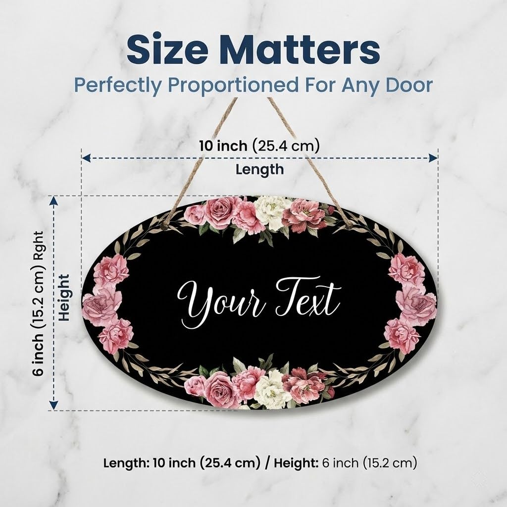 NEME入り WELCOME PLATE Amazon.com: Custom Door Sign Welcome Sign Personalized with Names