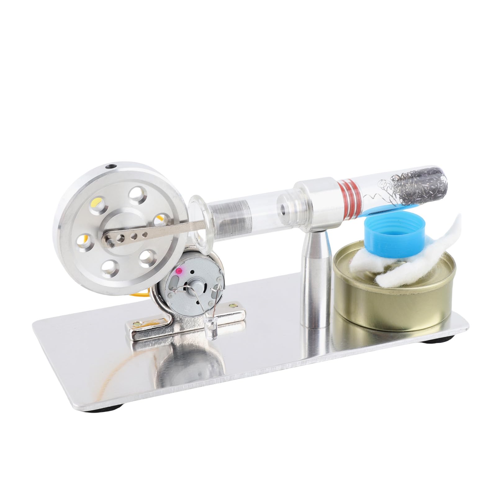LUL-Kit Moteur Stirling Avec Générateur Electrique à Air Chaud - Jeux - Jouets LUL-Kit Moteur Stirling Avec Générateur Electrique à Air Chaud - Jeux - Jouets