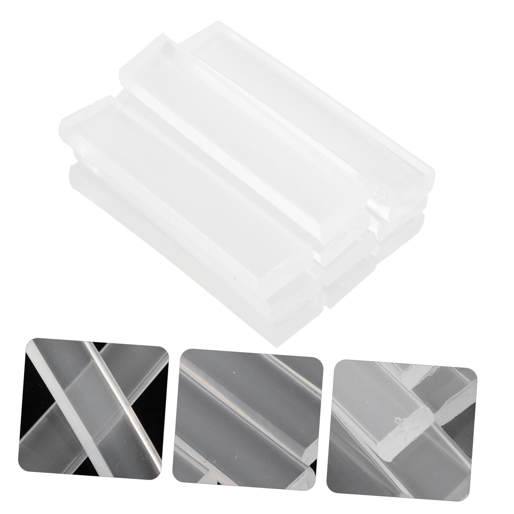 NUOBESTY 5stücke Moldbare Plastikkügelchen Für -projekte Wiederverwendbare Thermoplastische Streifen Zum Modellieren Und Gestalten Von Schmuck Kostümen Und Dekorationen