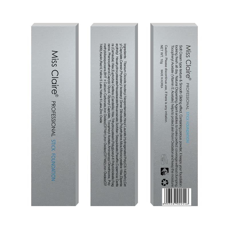 Miss Claire Professional Stick Foundation - FS46 (10gm) - Image 5