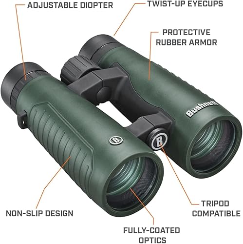 Miniatura 4 de Bushnell Excursion - Prismáticos HD de 0.394 x 1.654 in, impermeables, a prueba de niebla, para observación de aves, caza y actividades al aire