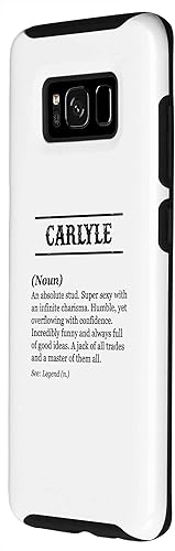 Miniatura 2 de Galaxy S8 CARLYLE - Name Definition  Funny Phrase - Customized Men's Case