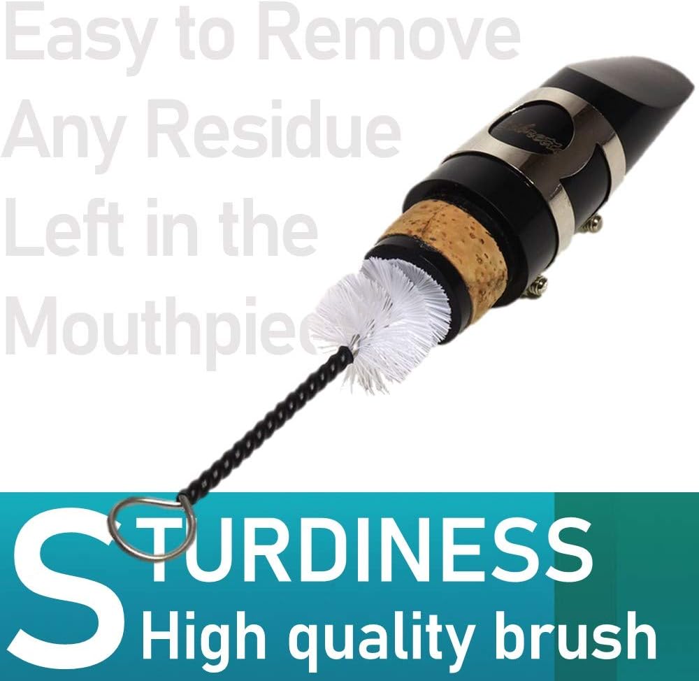 Libretto Clarinet ALL-INCLUSIVE Care Kit: Mouthpiece Brush + Dust Brush + Microfiber Cleaning Cloth + Thumb Rest + Premium Cork Grease, Giftable Handy Case, Time to Clean/Extend Life of your Clarinet! : Musical Instruments