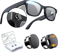 Vista 9 de Paquete de 6 Cubiertas de Luz LED para Gafas Ray-Ban Meta Way-farer/Skyler/Headliner (Gen 2) Cubierta de Cámara, Bloqueador de Luz LED Reutilizable