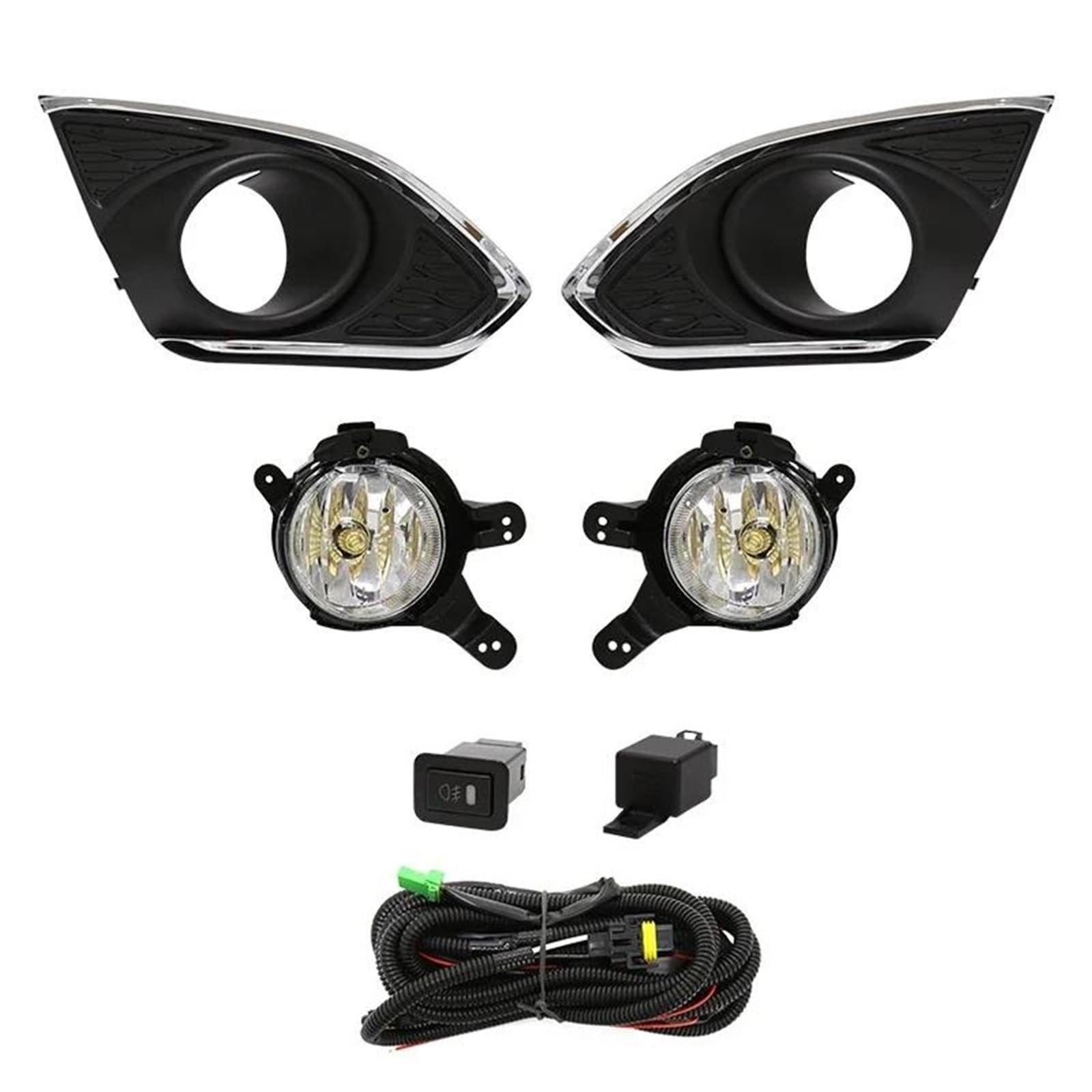 Feu avant antibrouillard pour remplacer une optique de Chevy Spark - 5