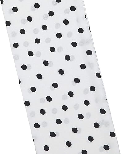 Miniatura 5 de Allegra K Bufandas para el cuello de bufanda de lunares retro retro para mujer, banda larga para el pelo