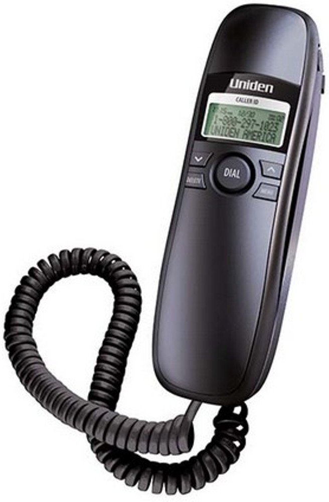 Uniden 1260bk Black Slimline Caller Id Phone Desertcart INDIA