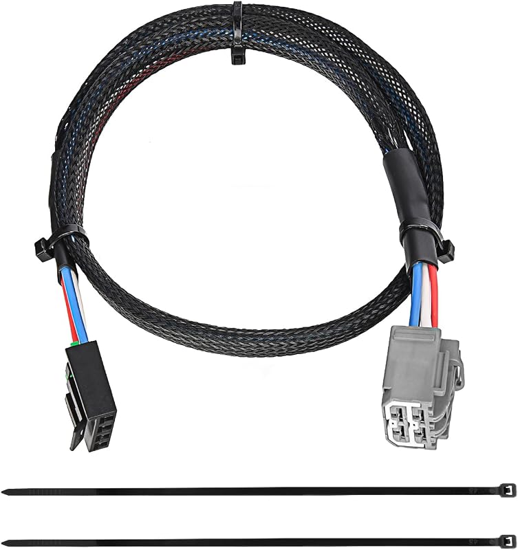 Chicote adaptador para controlador de freio Nilight para Dodge Durango, Jeep Grand Cherokee e Chrysler Pacifica – 1 unidade