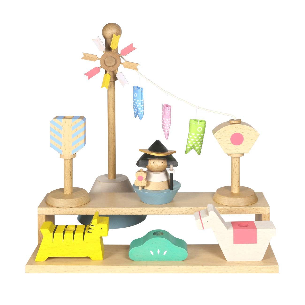 Amazon.co.jp: PUCA プーカのたんたんご シンプル コンパクト 五月人形