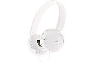 Sony ZX Series Stereo Headphones (MDRZX110) - White