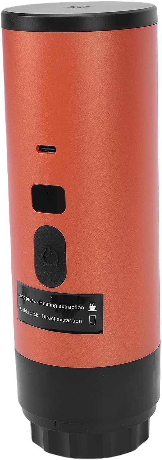 Cafetera Portátil de Cápsulas y Molido con 120ml y Calentamiento Rápido