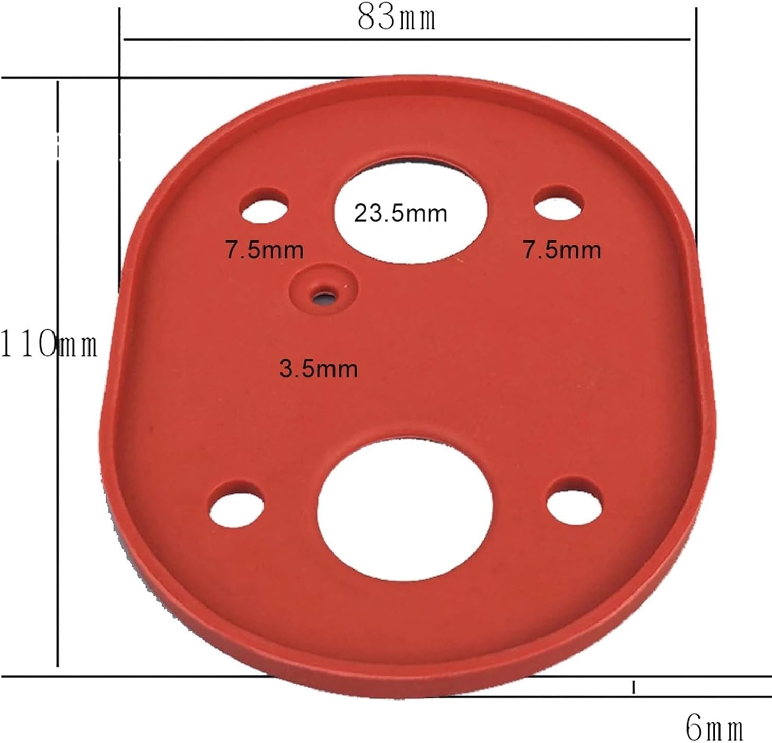 [Replacement] Base Rubber Pad Seal Gasket Joint for Webasto Air for Diesel Parking Heater for Eberspacher for Airtronic D2