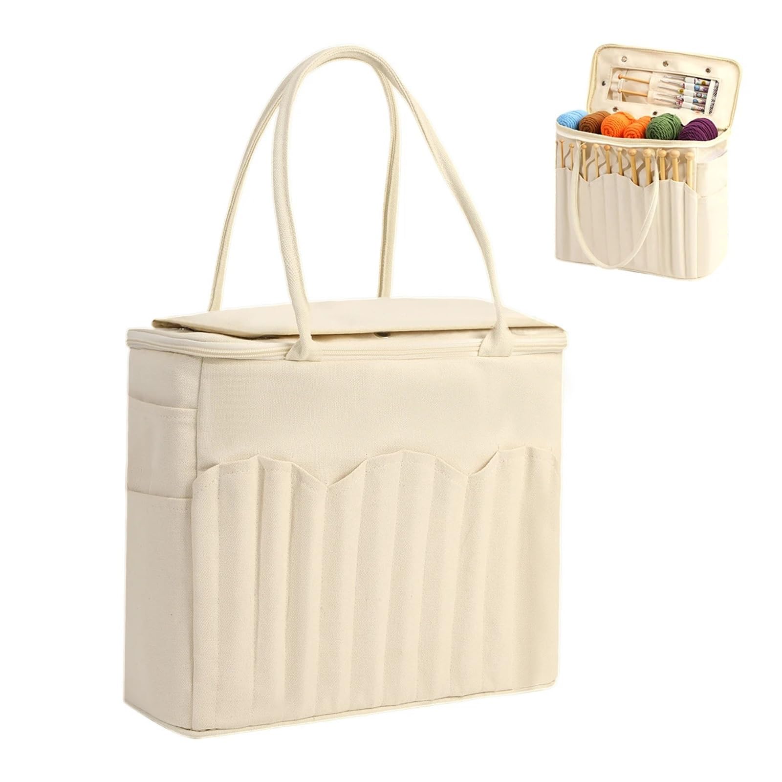 Bolsa De Ganchillo Bolsa de almacenamiento hilo