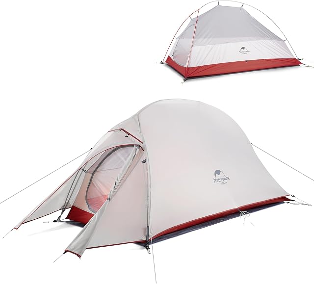 Naturehike Cloud up 1 Osoby Namiot z Plecakiem dla Lekki Namiot Turystyczny na Kemping dla 1 Osoby