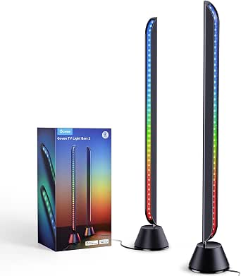 Govee Barra LED pour TV, Barre Lumineuse RGBIC de 31 Pouces, Plus d’Options de Positionnement, Rétroéclairage TV pour Écrans de 70 à 85 Pouces