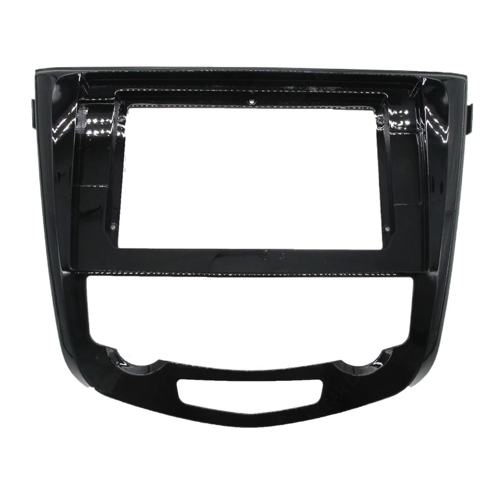 JKELPV Car Radio Frame Kit Fit For NISSAN Qashqai Xtrail 2015-2019 10.1 Inch Car Radio Stereo Fascia Frame Android Screen Player Dash Cover Radio adapter(AT)