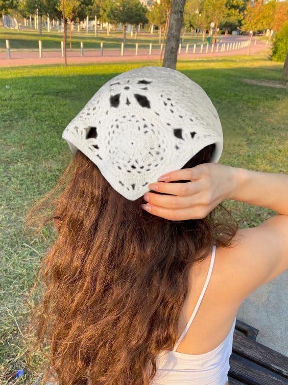 Amazon.com: Crochet Bandana Headbands Head Kerchief for  display picture 1