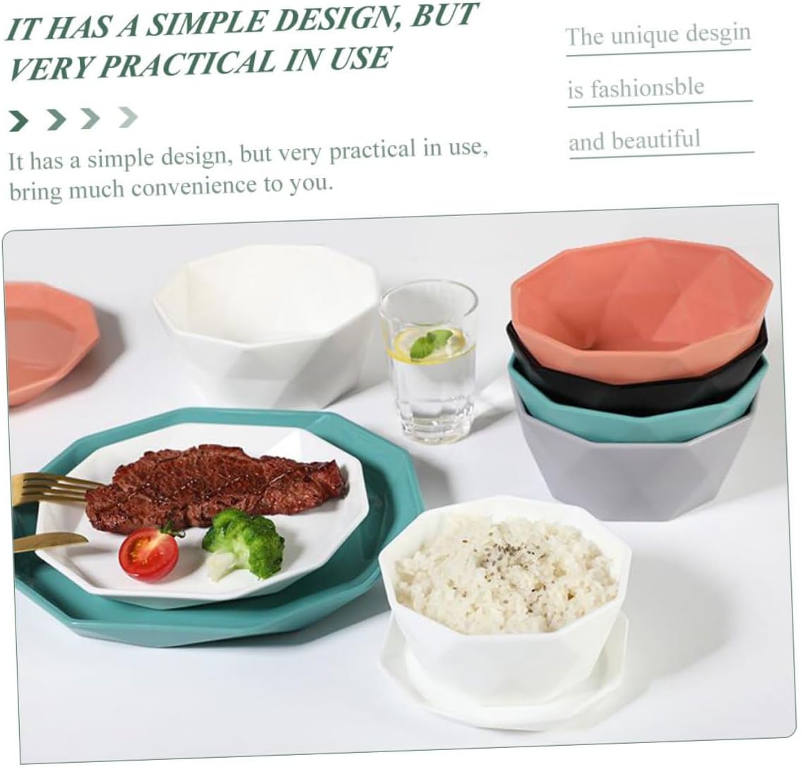 Ceramic Rice Bowls 2pcs Small Food Serving Bowls Xmas