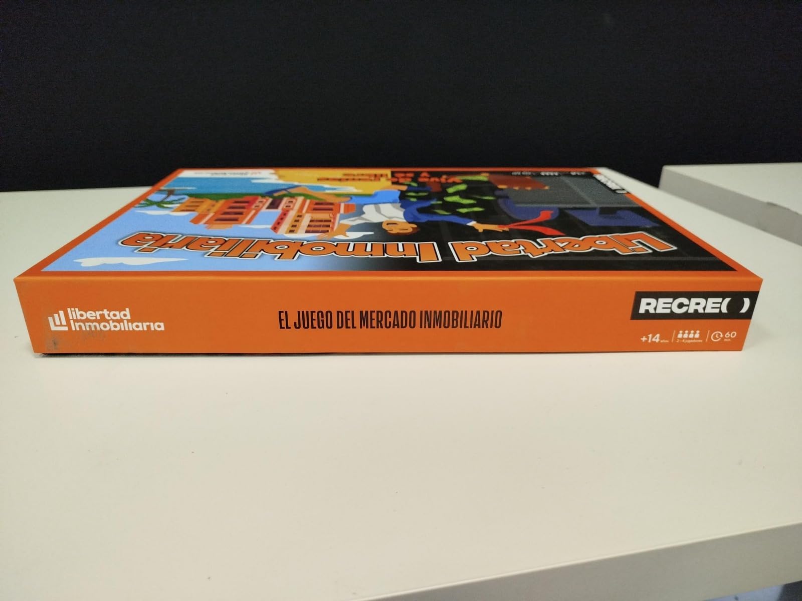 LIBERTAD INMOBILIARIA | Juego de Mesa Educativo | Juegos de Mesa Adulto Aprender a Invertir | Board Games Libertad Financiera Inversión Inmuebles | Juego de Mesa Adulto y Niños +14 años | Carlos Galan