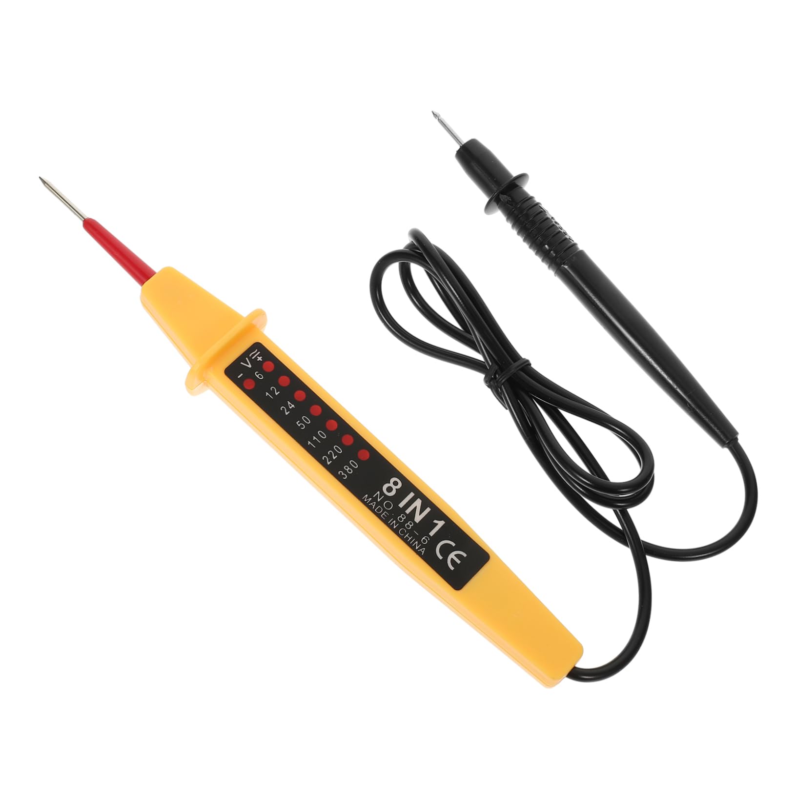 3pezzi Tester Per Auto Strumento Elettrica Multi- Per Misuratore Tensione e Continuità Facile Usare Elettriche