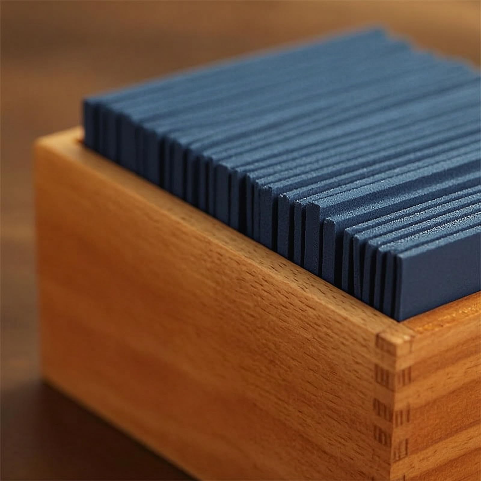 21 Piezas Tablero de Aprendizaje Infantil Juego de Lectura y Escritura Material Táctil Superficie Granulada Madera de con Caja Adecuado para Preescolar Escuela en Casa Centro Infantil