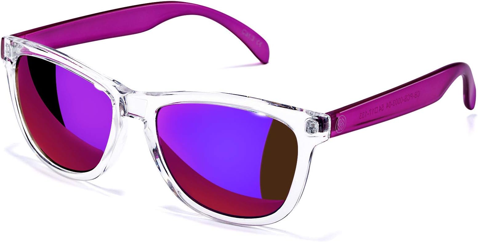 COLOSSEINSunglasses Womens,Classic Square Frame UV400 Mirrored Lens,Sunglasses Fit For Beach,Vacation,Driving
