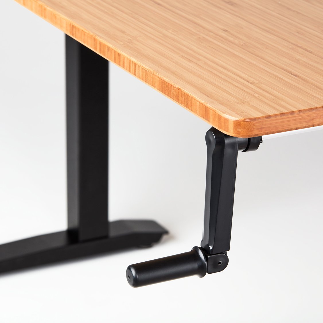 Fully Jarvis CrankPowered Standing Desk Frame Only Supports Tops