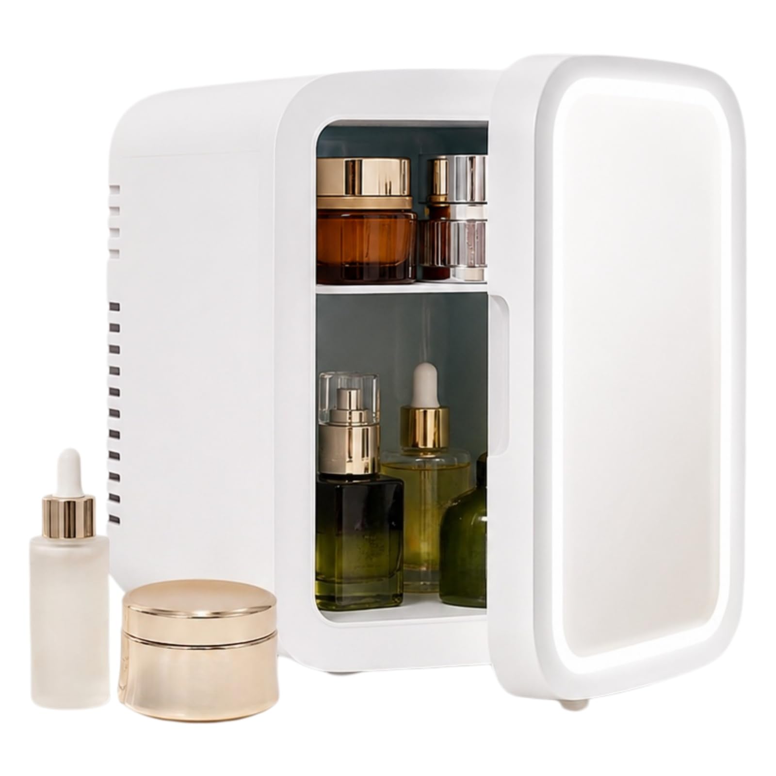 Amazon | 小型冷蔵庫 スキンケア 4L ミニ ポータブル 化粧品 コスメ