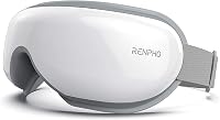 RENPHO Szemmaszírozó Készülék Hőterápiával - 5 Masszázsmód, Bluetooth Zene, Újratölthető - Szemfáradtság, Száraz Szem Enyhítésére, Alvásjaví 1