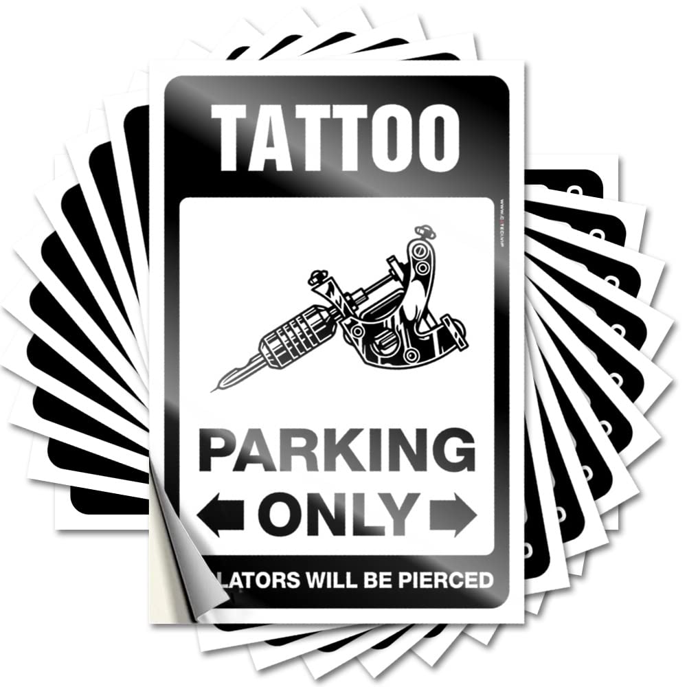 Quote Bedroom Stuff Waterproof Vinyl Sticker | Tattoo Parking Only Spicy Accessory for Bathroom DIY Projects(8X12CM)