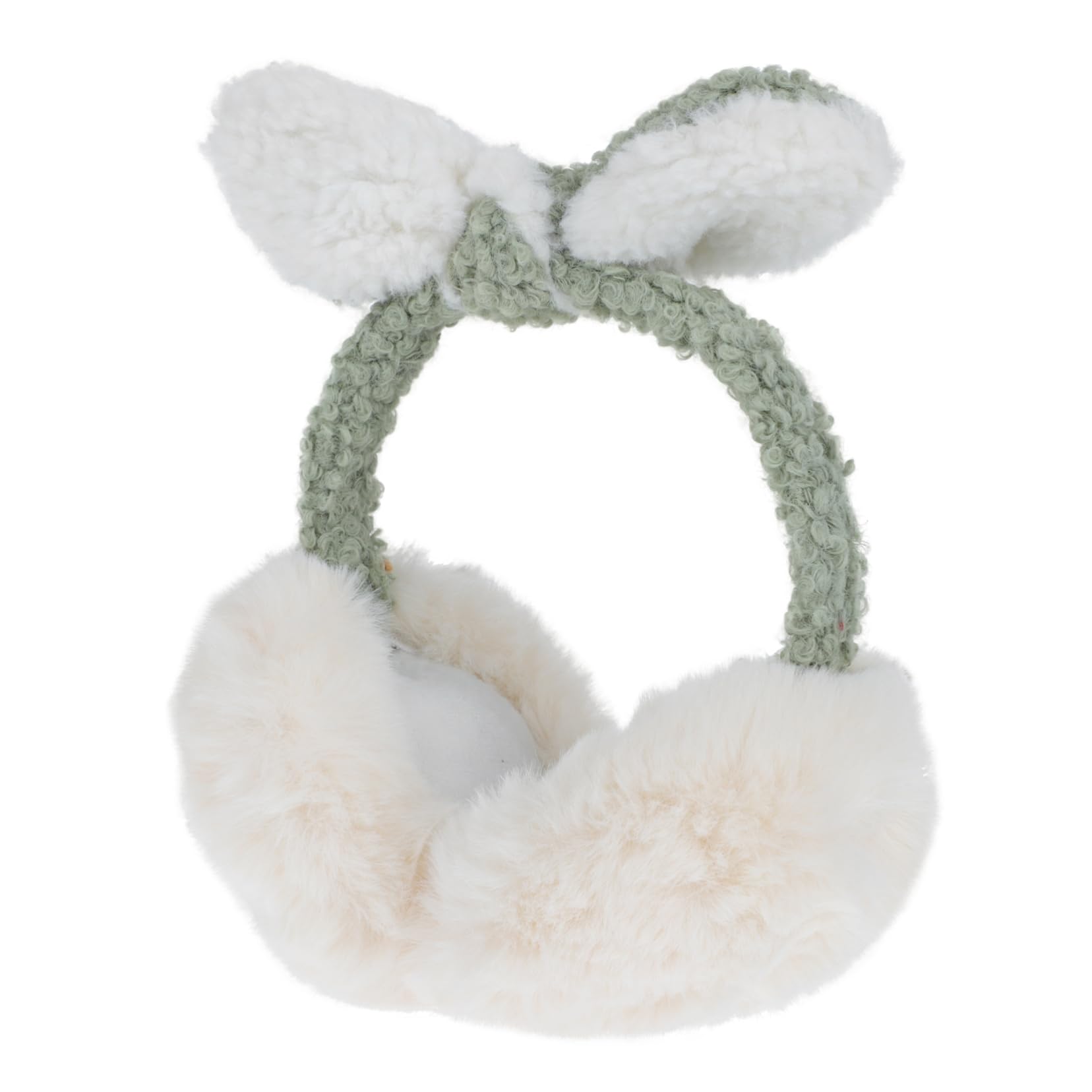 WOFASHPURET 1Pc Lovely Winter Earmuff for Ear Warmer with Bow for Outdoor Activities Like Skiing Snowboarding and Ice Skating