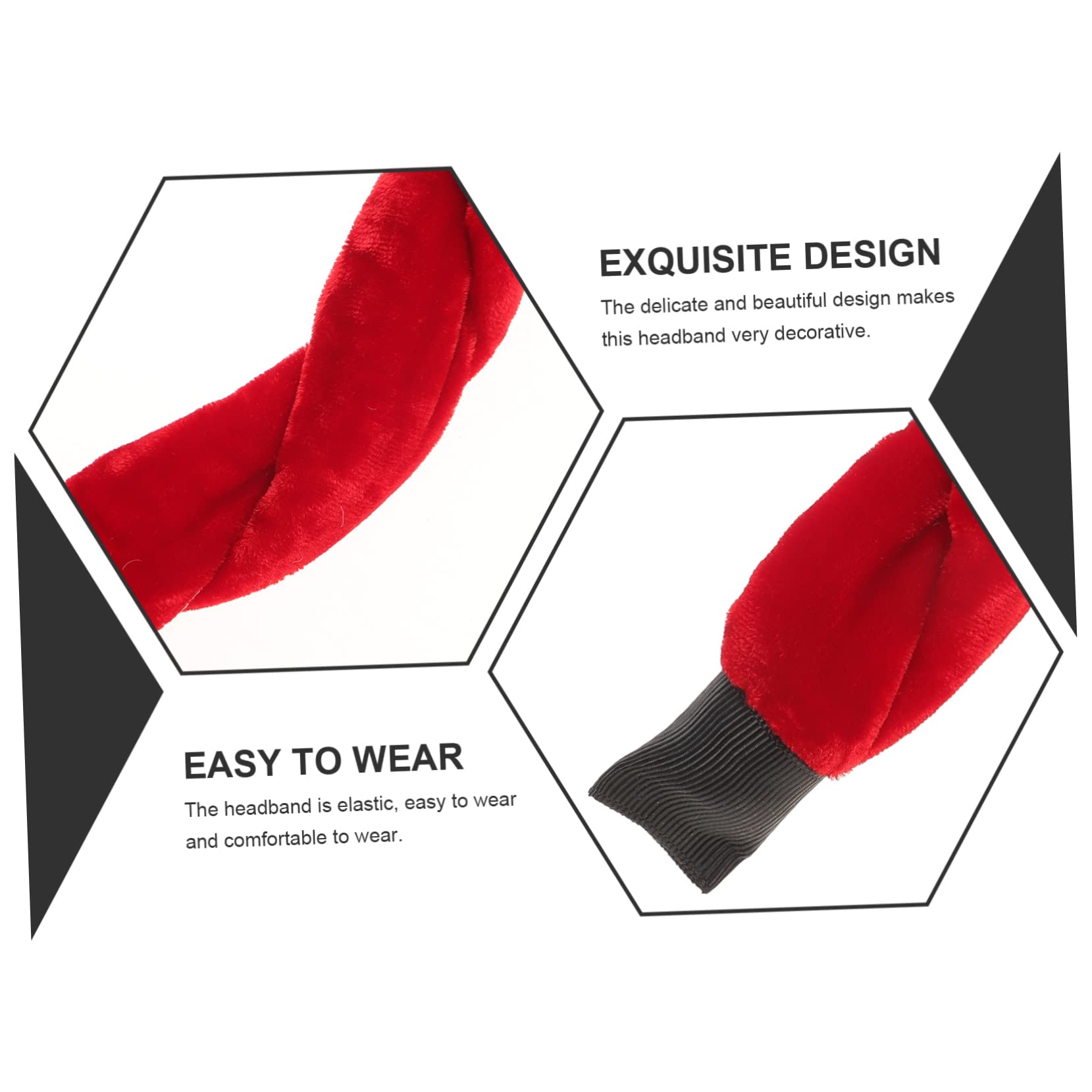 minkissy 6pezzi Fasce Per Padded Eleganti Cerchietti Comodi e Leggeri Per Feste e Uso Quotidiano