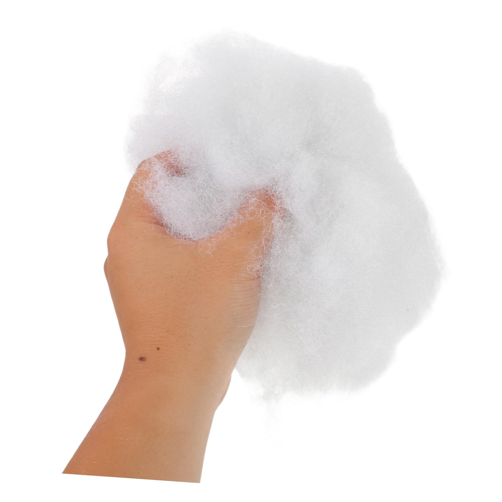 Relleno de Fibra de Poliéster para Juguetes de Peluche y Almohadas, 500g, Alta Resiliencia, Adecuado para Manualidades de Bricolaje en Salas de Clase