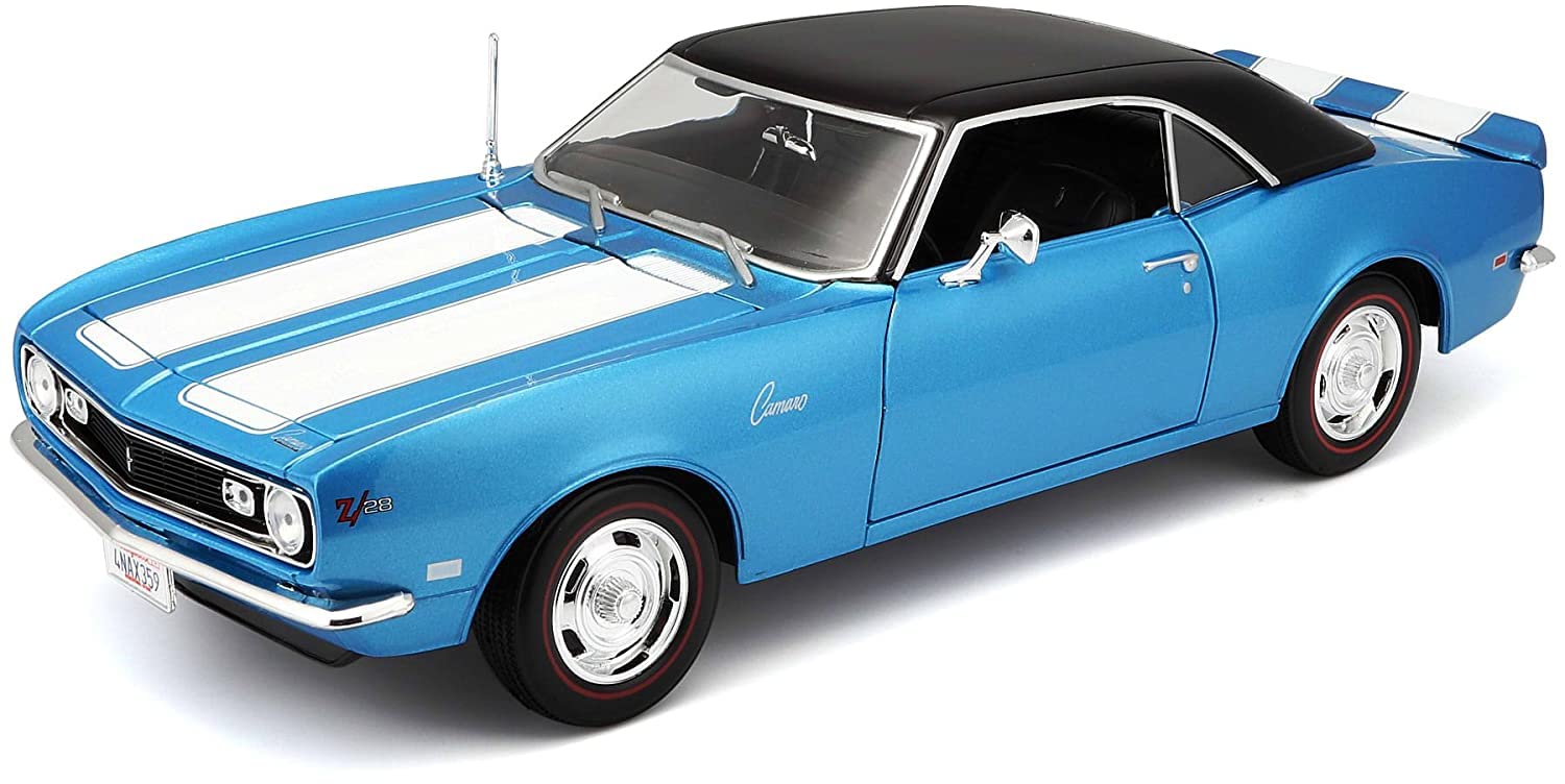 Maisto 1:18 Scale 1968 Chevy Camaro Z/28 Coupe Diecast Vehicle