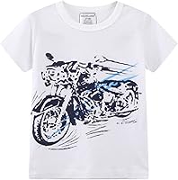 Vista 4 de Camisetas de algodón, informales y básicas, de invierno, de manga larga y cuello redondo en paquetes de 3 unidades, para niños