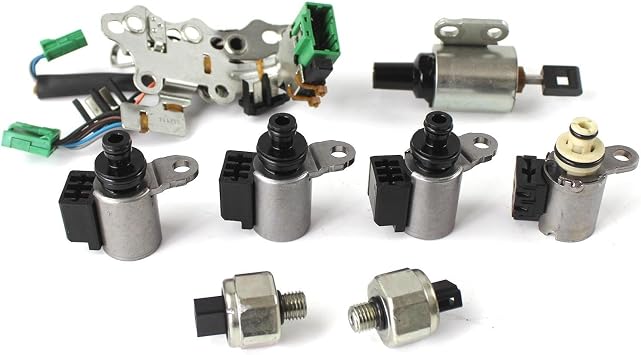 JF010E RE0F09A RE0F09B CVT Transmission Solenoid Valve Body Kit Compatible for Nissan Murano Altima Maxima Quest Refurbishment