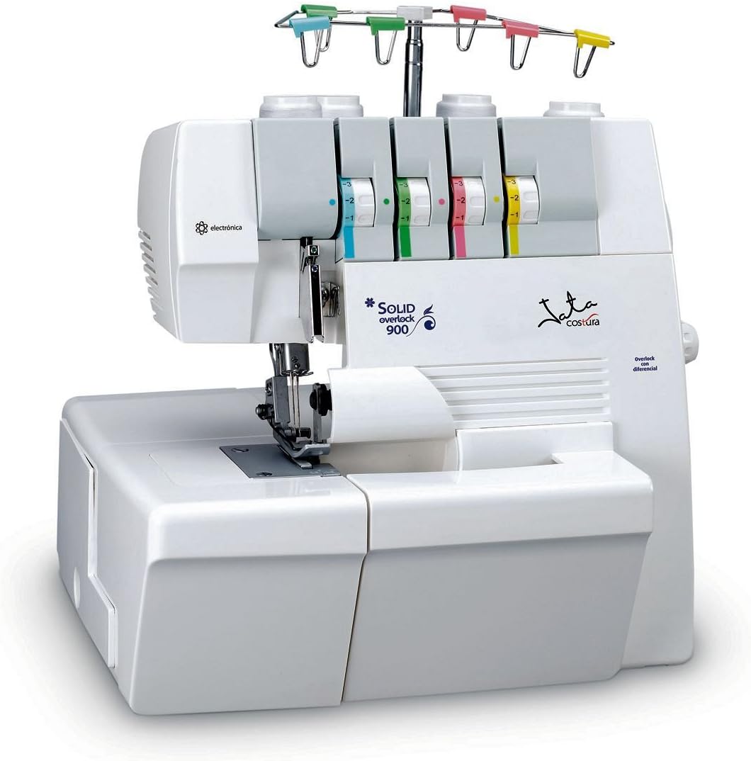 Jata Sewing Machine, Solid overlock 900, White, 29x26x30 cm