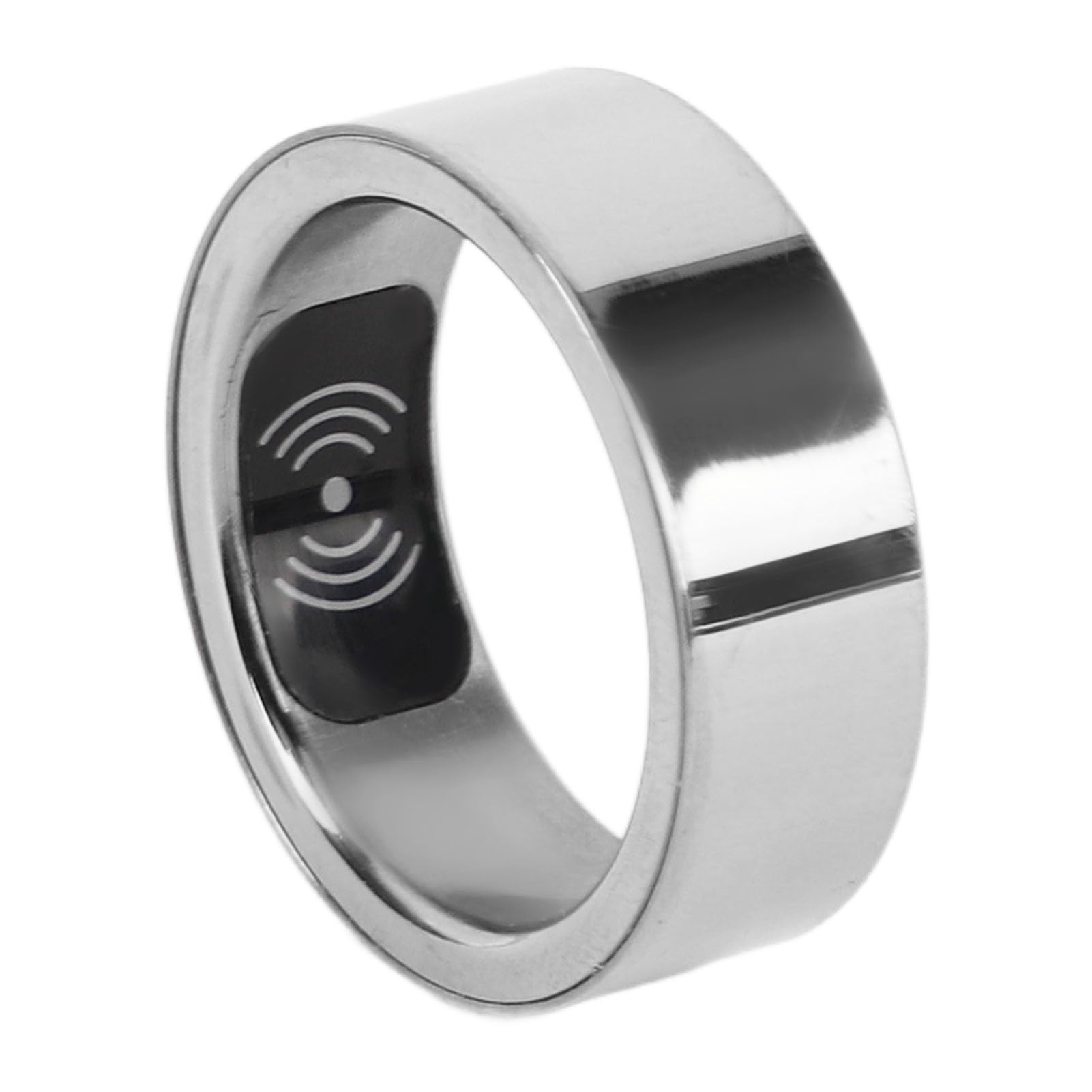 Septpenta Smart Ring Monitoraggio della Salute, Indossabile Fitness Sonno Frequenza Cardiaca Monitoraggio Dell'Ossigeno nel Sangue Anello Intelligente, Anello alla Moda Ricaricabile Impermeabile(20)