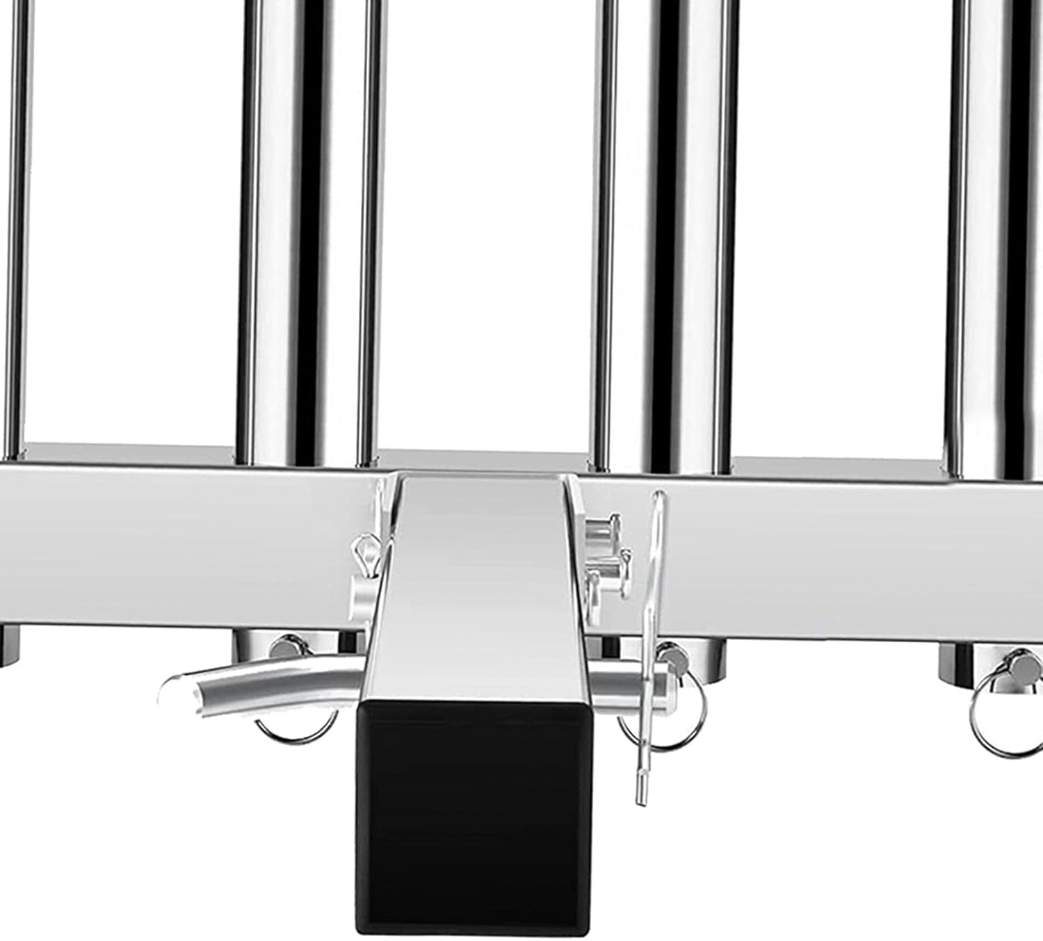 Generic ヒッチ釣り竿ホルダー 車両釣り竿キャリア 取り付け簡単 安定した誕生日プレゼント 夫への釣り竿ラック 車 Suv ト