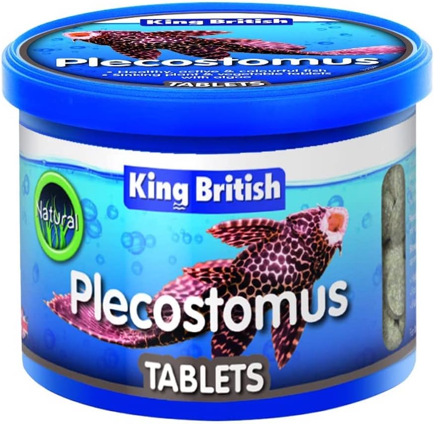 King British Plecostomus Tablets 150g, Clear