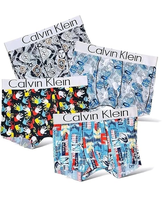 Buy Printed Lycra ck Underwear for Men Combo of 4 pcs for Summer and
