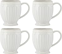 Vista 10 de Vajilla Lenox Perle francés, Blanco