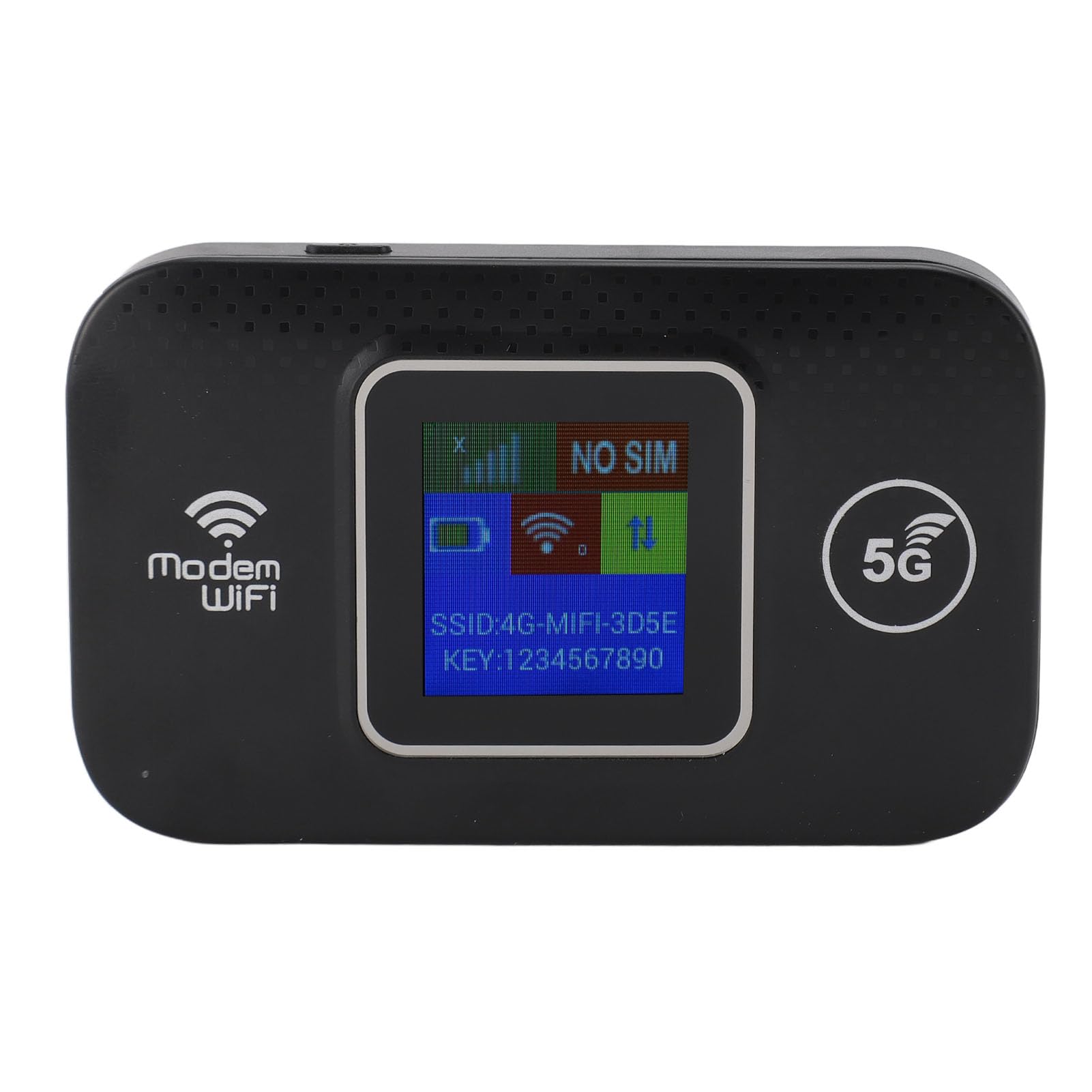 Router WiFi Portátil 4G LTE, hasta 300Mbps, 10 Dispositivos, Ranura para Tarjeta SIM, Pantalla LCD, Batería 3000mAh, para Europa, para Móviles, Tabletas, Portátiles, Smart TVs
