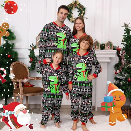 Ugly Family Matching Onesie Pajamas Christmas Vacation One-piece PJs Zipper Sleepwear Novelty Loungewear Sleepwear2